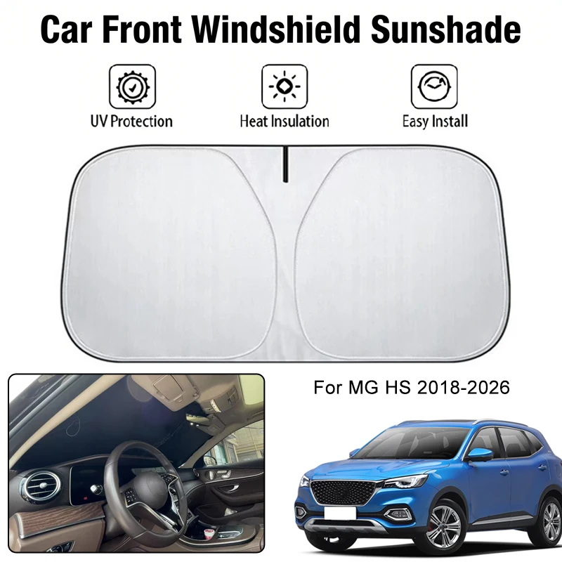 Foldable Car Windshield Sun Shade UV Block Heat Insulation For MG HS 2018-2026 Interior Protection Accessories
Foldable Car Windshield Sun Shade UV Block Heat Insulation For MG HS 2018-2026 Interior Protection Accessories