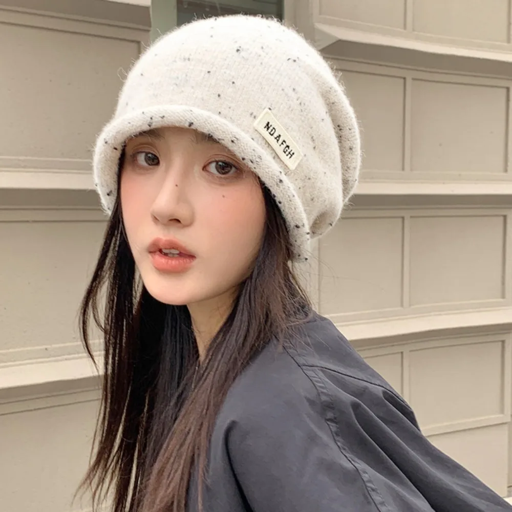 Keep Warm Vintage Winter Pullover Hat Trendy Korean Style Wool Beanies Hat Breathable Coldproof Knitted Hat Spring and Summer
Keep Warm Vintage Winter Pullover Hat Trendy Korean Style Wool Beanies Hat Breathable Coldproof Knitted Hat Spring and Summer