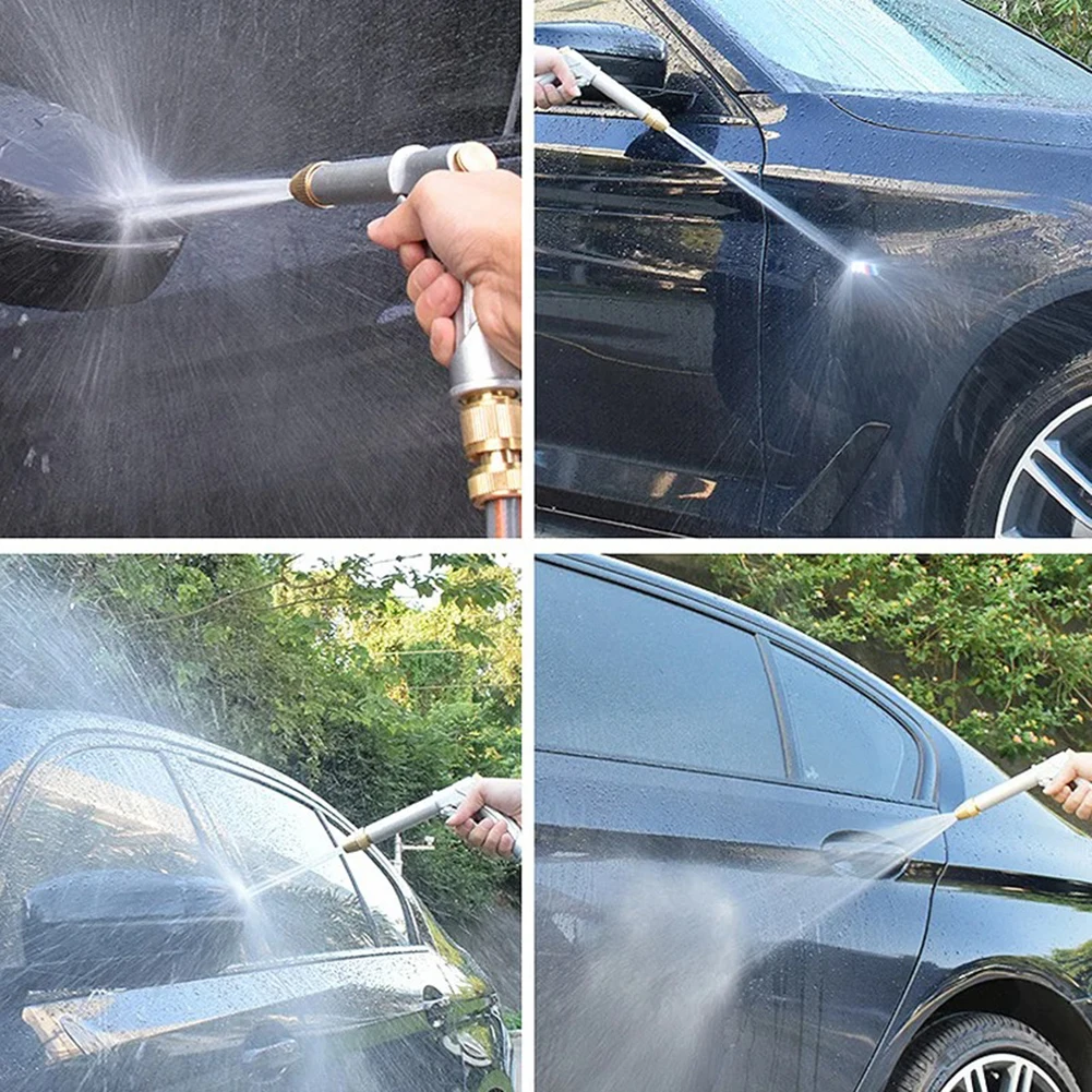 Portable High-pressure Water Gun Adjustable Metal Cleaning Car Wash Machine Garden Watering Hose Nozzle Sprinkler Foam Water Gun
Portable High-pressure Water Gun Adjustable Metal Cleaning Car Wash Machine Garden Watering Hose Nozzle Sprinkler Foam Water Gun