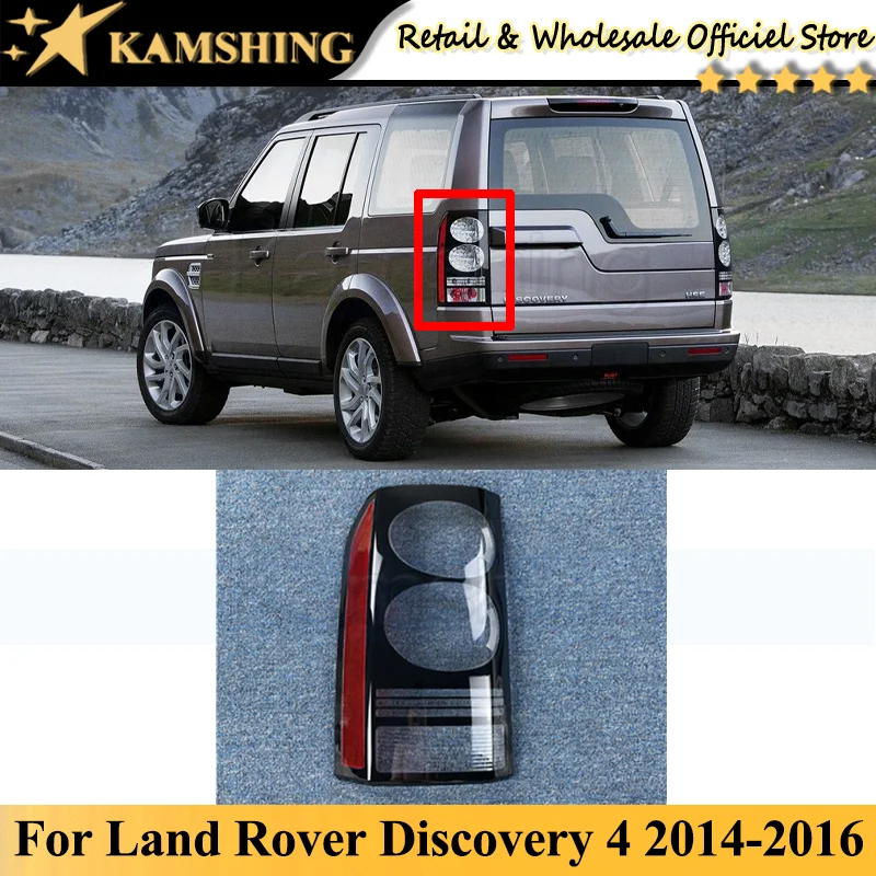 CAPQX Rear bumper taillight Cover For Land Rover Discovery 4 2014 2015 2016 tail light lamp shade LID cover
CAPQX Rear bumper taillight Cover For Land Rover Discovery 4 2014 2015 2016 tail light lamp shade LID cover