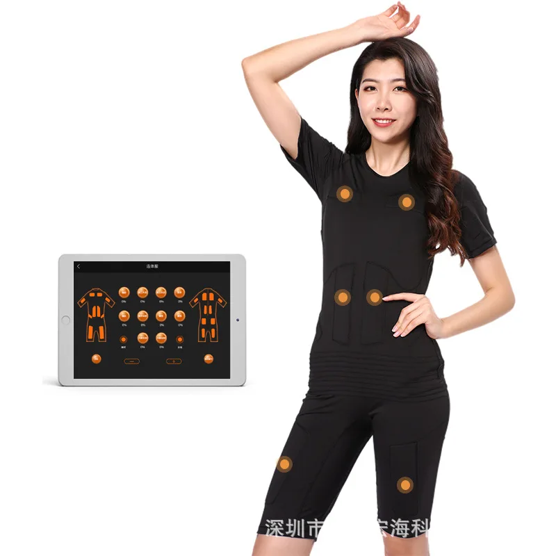 Yoga Fitness Clothing Sports Clothing Pulse Clothing Electric Stimulation EMS Energy Box
Yoga Fitness Clothing Sports Clothing Pulse Clothing Electric Stimulation EMS Energy Box