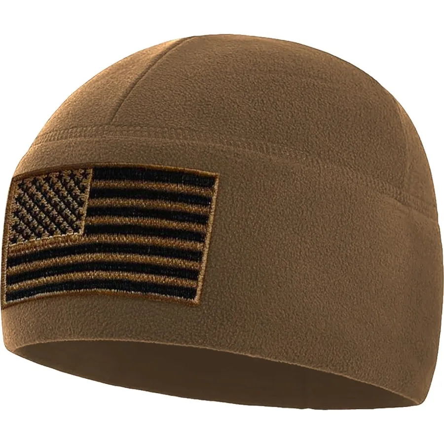 Tactical Beanie Hat - American Flag Fleece Winter Watch Cap - Military Hats for Men - Mens Army Beanies
Tactical Beanie Hat - American Flag Fleece Winter Watch Cap - Military Hats for Men - Mens Army Beanies