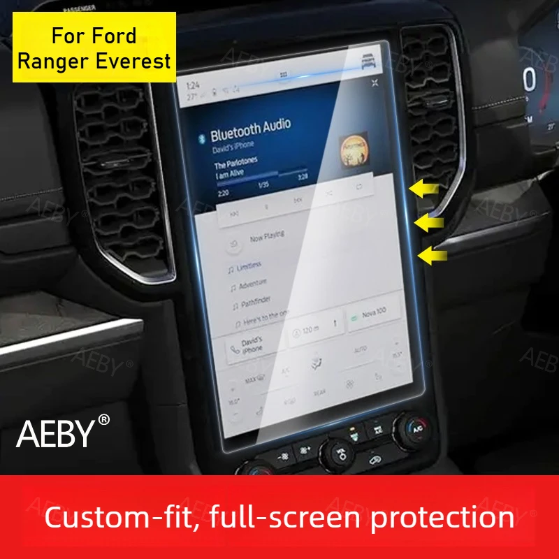 For Ford Ranger Everest 2022-2026 Anti-glare matte screen protector,tempered glass,HD transparent anti-glare,Car interior
For Ford Ranger Everest 2022-2026 Anti-glare matte screen protector,tempered glass,HD transparent anti-glare,Car interior
