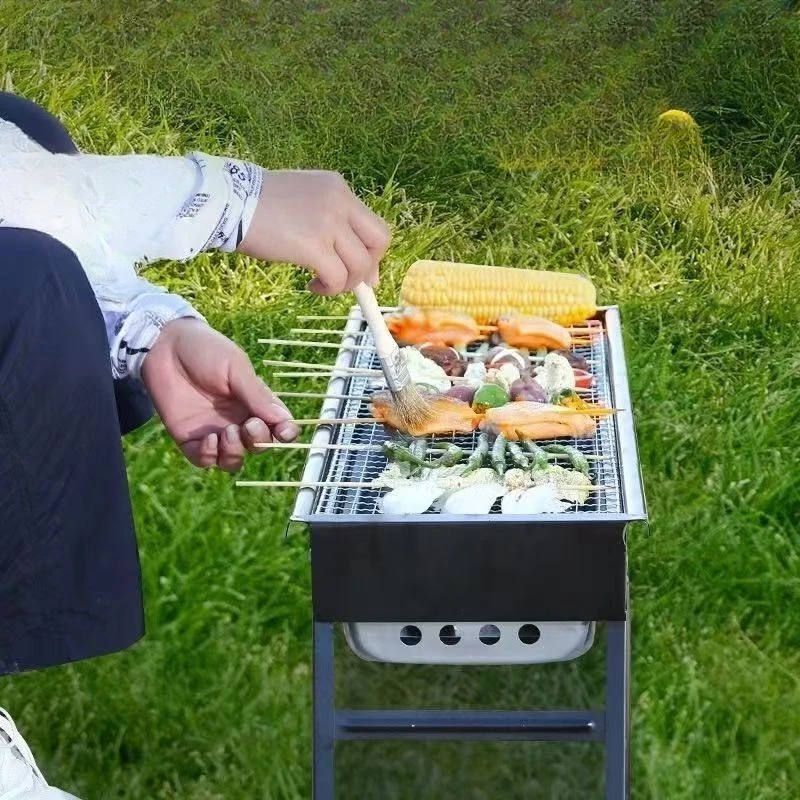 Barbecue Grill Household Outdoor Charcoal Rack Barbecue Outdoor Portable Tools Full Furnace Folding
Barbecue Grill Household Outdoor Charcoal Rack Barbecue Outdoor Portable Tools Full Furnace Folding
