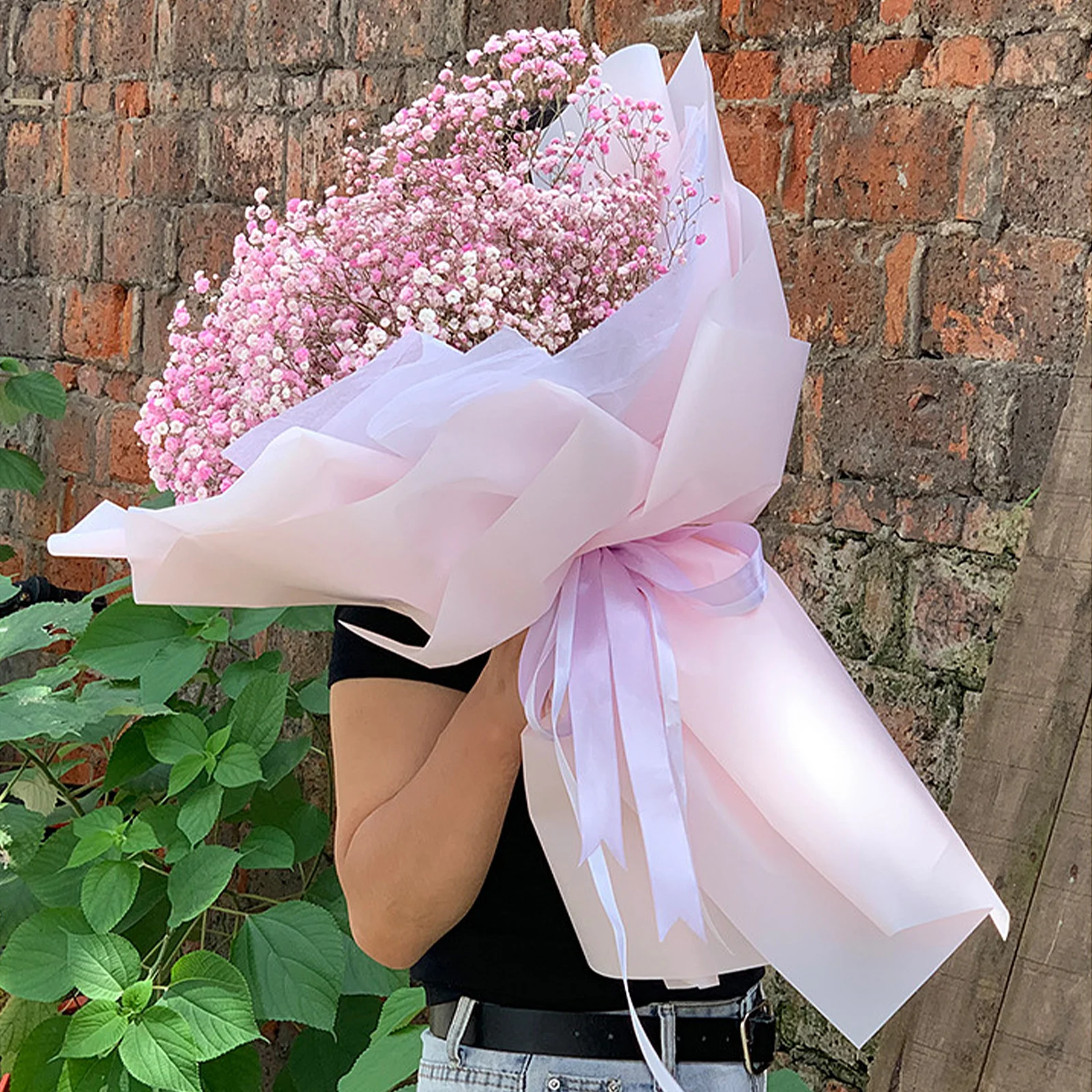 Flower Wrapping Paper Wedding Bouquet Green Gift Packaging Wraps DIY Cellophane Wrappers Heart-shaped
Flower Wrapping Paper Wedding Bouquet Green Gift Packaging Wraps DIY Cellophane Wrappers Heart-shaped