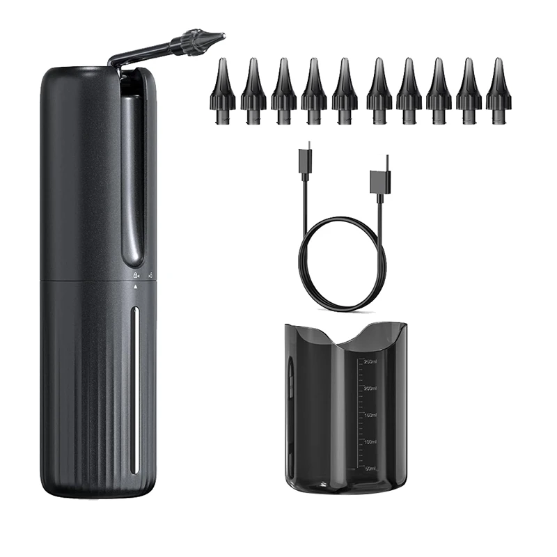 AC88-Ear Wax Removal Tool Water Powered Ear Cleaner Electric Ear Cleaning Kit With 10 Ear Tips Waterproof
AC88-Ear Wax Removal Tool Water Powered Ear Cleaner Electric Ear Cleaning Kit With 10 Ear Tips Waterproof