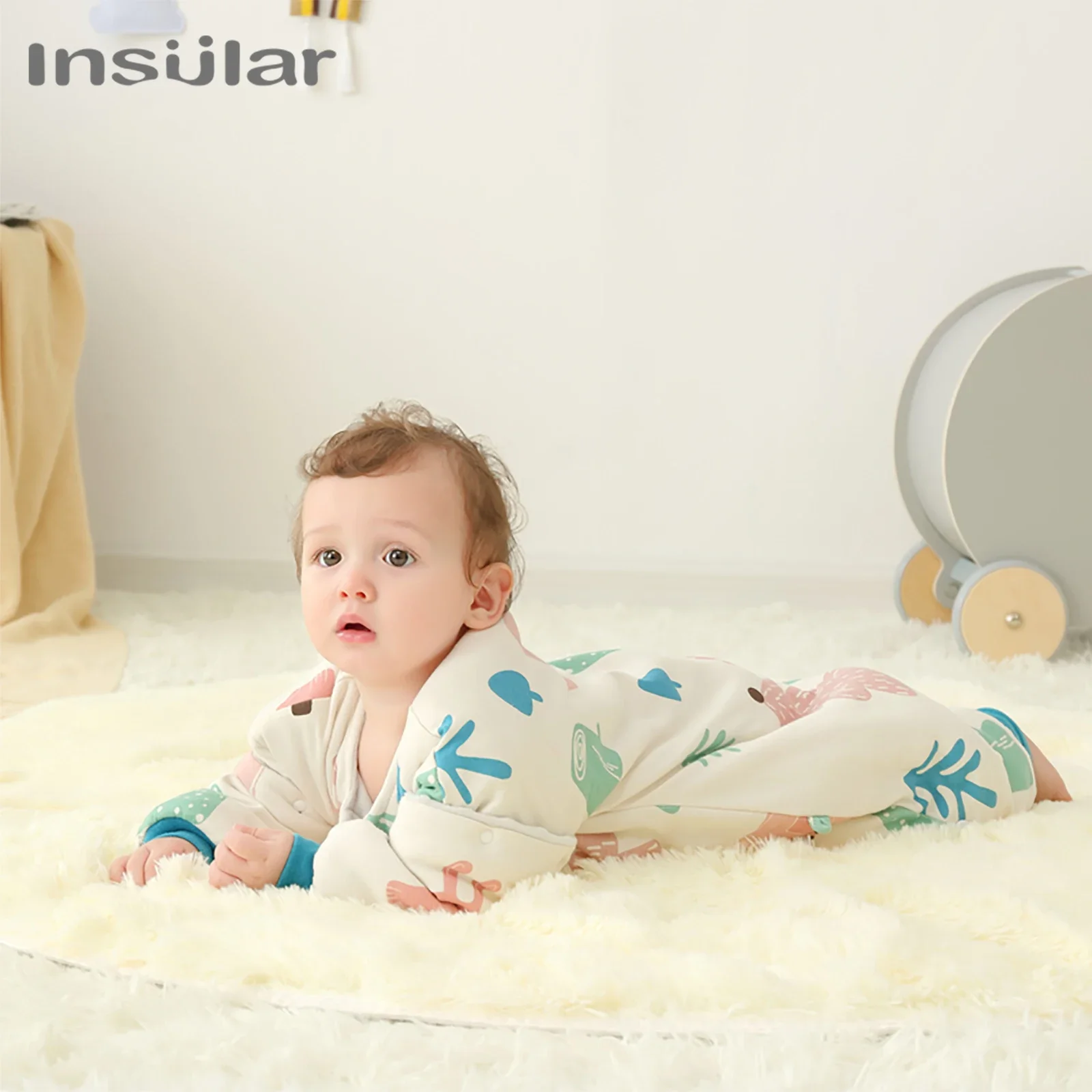 INSULAR Infant Cotton Sleeping Bags Baby Warm One-piece Pajamas Kids Split-leg SleepSacks Children's Thickened Sleepwear Winter
INSULAR Infant Cotton Sleeping Bags Baby Warm One-piece Pajamas Kids Split-leg SleepSacks Children's Thickened Sleepwear Winter