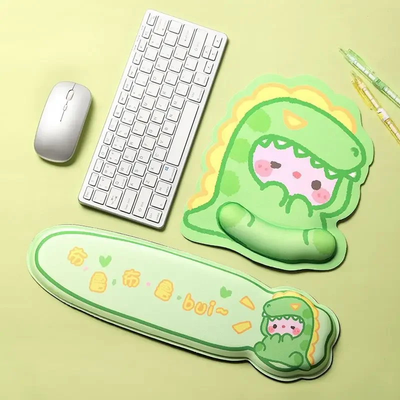Cute Dinosaur Wrist Rest Mouse Pad,Ergonomic Memory Foam Wrist Support,Non-Slip Base,Comfortable Desk Mat for Office & Gaming
Cute Dinosaur Wrist Rest Mouse Pad,Ergonomic Memory Foam Wrist Support,Non-Slip Base,Comfortable Desk Mat for Office & Gaming