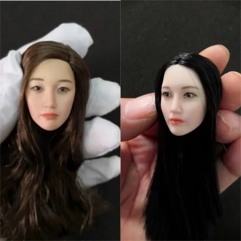 1/6 Scale Asia Beauty Soo Ae Head Carving Three Hairstyles Doll Head Sculpt Model for 12'' Female Soldier Toy Figures Body
1/6 Scale Asia Beauty Soo Ae Head Carving Three Hairstyles Doll Head Sculpt Model for 12'' Female Soldier Toy Figures Body
