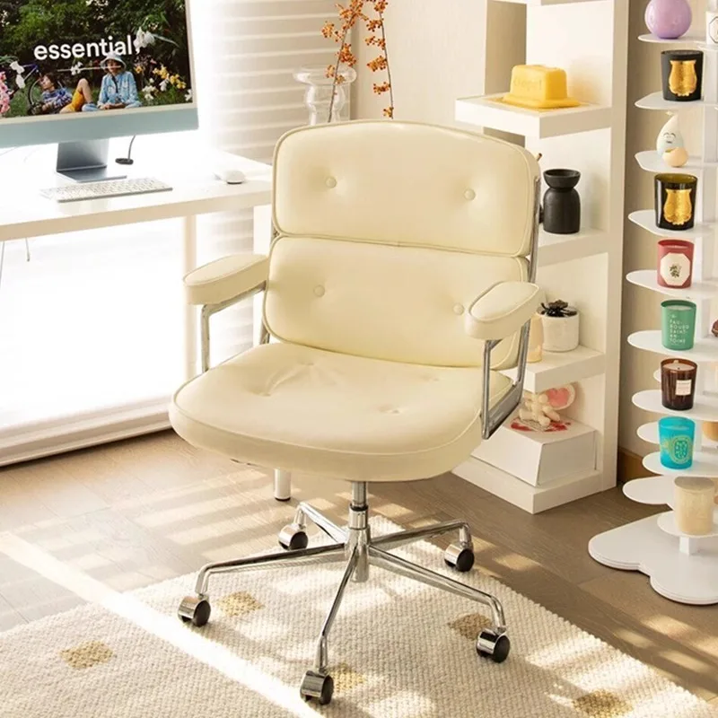 Designer Computer Office Chair Executive Ergonomic Vanity Lazy Office Chair Modern Nordic Durable Metal Bureau Meuble Furniture
Designer Computer Office Chair Executive Ergonomic Vanity Lazy Office Chair Modern Nordic Durable Metal Bureau Meuble Furniture