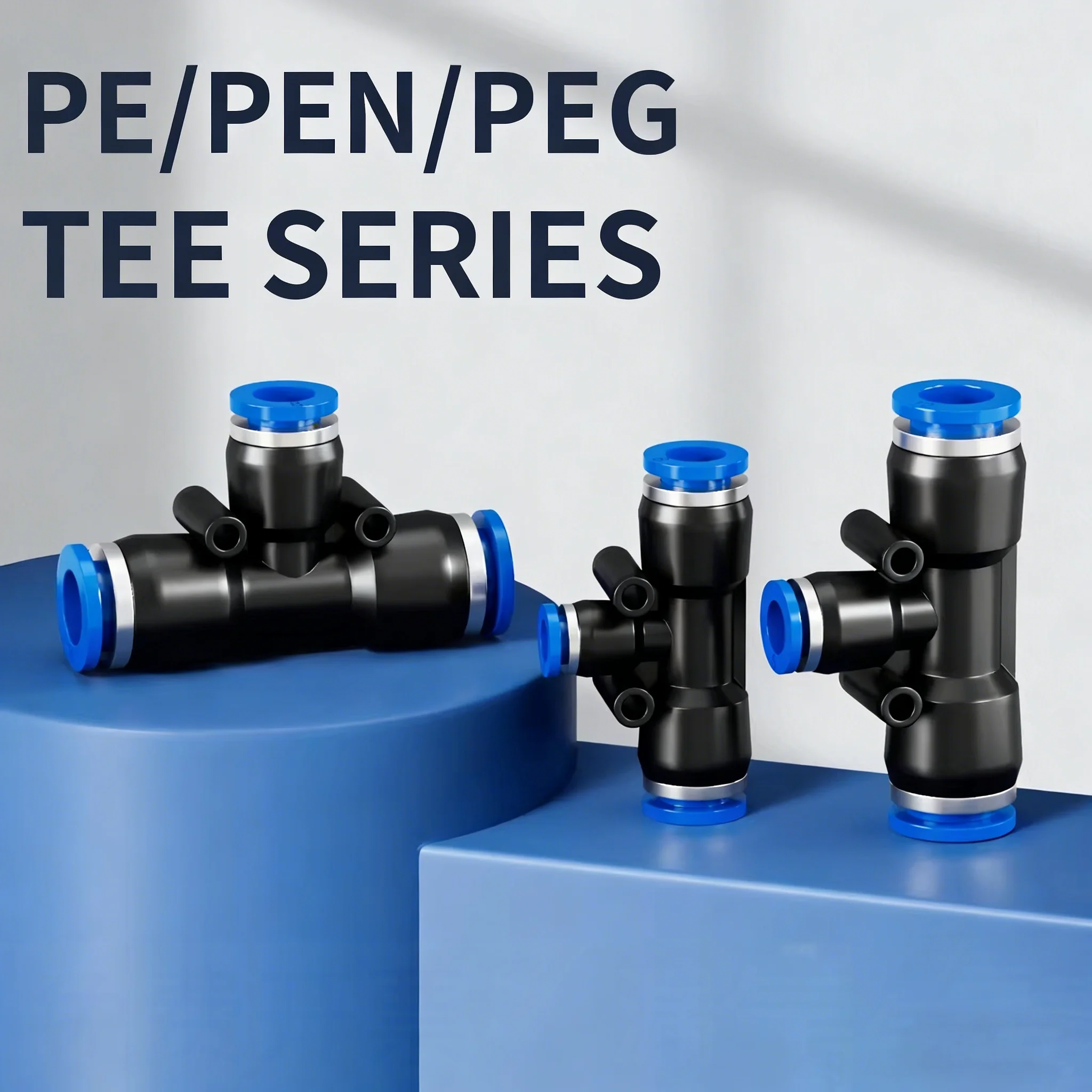 Tracheal QuickConnectorPneumaticQuickPlugPUStraight-throughPG Variable Diameter T-type Three-way PEAir SourceAccessories 4/6/8mm
Tracheal QuickConnectorPneumaticQuickPlugPUStraight-throughPG Variable Diameter T-type Three-way PEAir SourceAccessories 4/6/8mm