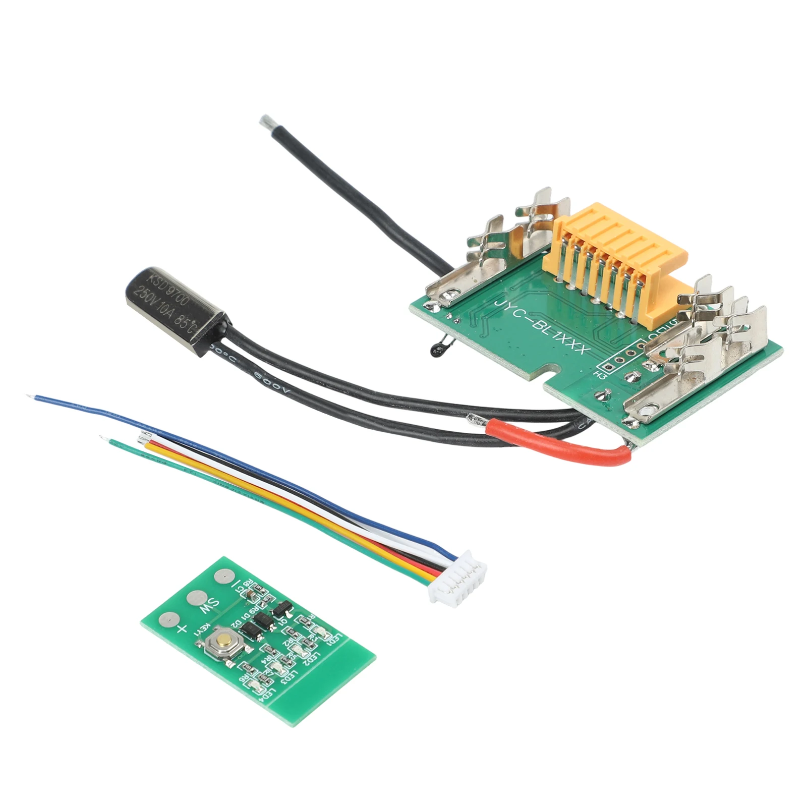 BL1830 литий-ионный аккумулятор, плата защиты от зарядки для 18 В, 1,5 Ач, 3 Ач, 6 Ач, 9 Ач, BL1815, BL1860, BL1890, электрический инструмент
BL1830 литий-ионный аккумулятор, плата защиты от зарядки для 18 В, 1,5 Ач, 3 Ач, 6 Ач, 9 Ач, BL1815, BL1860, BL1890, электрический инструмент