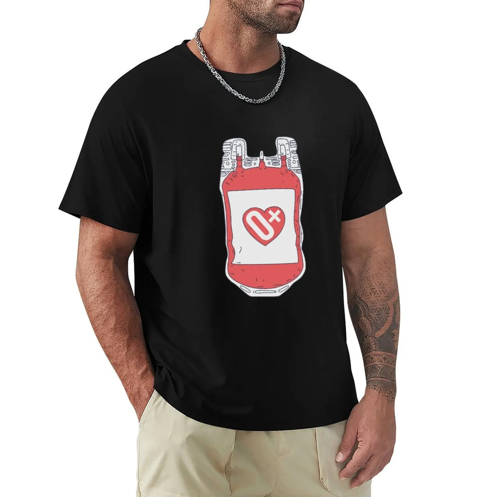 Blood Donation - O+ Blood Type Blood Bag - Hermatologist T-Shirt Fashion Graphic Tee for Men
Blood Donation - O+ Blood Type Blood Bag - Hermatologist T-Shirt Fashion Graphic Tee for Men