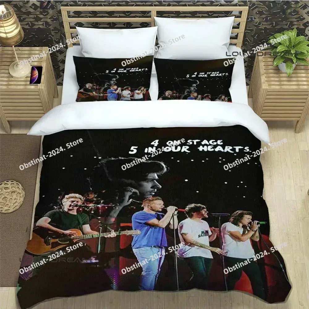 Top 3D O-ONE band Direction Bedding Set Printed Bed Set With Pillowcase Bed Duvet Cover Soft Single Double Queen Super King Size
Top 3D O-ONE band Direction Bedding Set Printed Bed Set With Pillowcase Bed Duvet Cover Soft Single Double Queen Super King Size