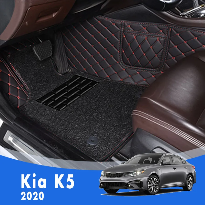 For Kia K5 Optima 2023 2022 2021 2020 Luxury Double Layer Wire Loop Car Floor Mats Carpets Foot Pads Interior Accessories Covers
For Kia K5 Optima 2023 2022 2021 2020 Luxury Double Layer Wire Loop Car Floor Mats Carpets Foot Pads Interior Accessories Covers
