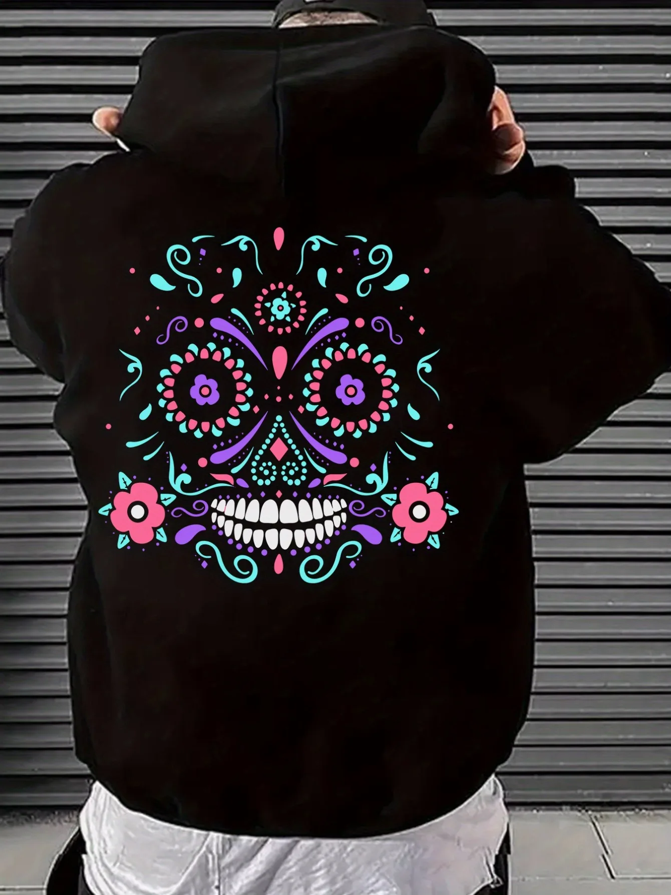 Мужская мексиканская толстовка с капюшоном «День мертвых» с 3D принтом сахарного черепа и календулы, пуловер с капюшоном 60% и карманами
Мужская мексиканская толстовка с капюшоном «День мертвых» с 3D принтом сахарного черепа и календулы, пуловер с капюшоном 60% и карманами