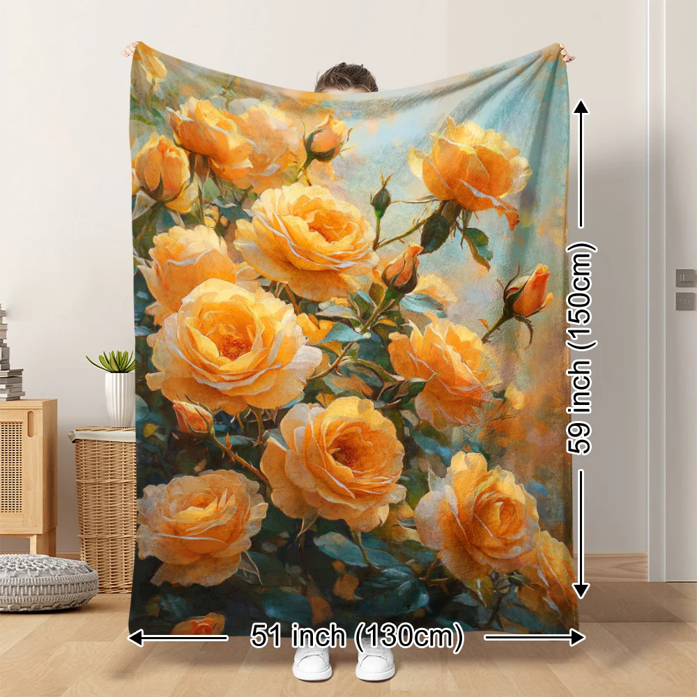 1 шт. одеяло с цветочным акварельным принтом, полиэфирная ткань, можно стирать в машине, подходит для украшения спальни, гостиной
1 шт. одеяло с цветочным акварельным принтом, полиэфирная ткань, можно стирать в машине, подходит для украшения спальни, гостиной