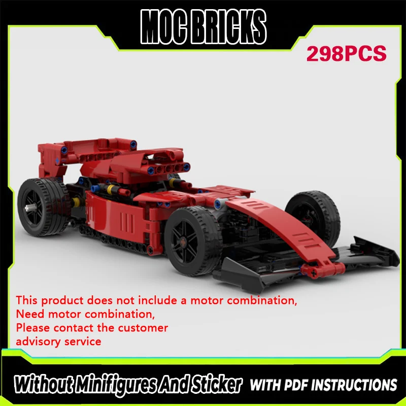 City Car Model MOC Building Bricks Red Single-Seater Racing Car Modular Technology Gifts Holiday Assemble Children Toys Suit
City Car Model MOC Building Bricks Red Single-Seater Racing Car Modular Technology Gifts Holiday Assemble Children Toys Suit