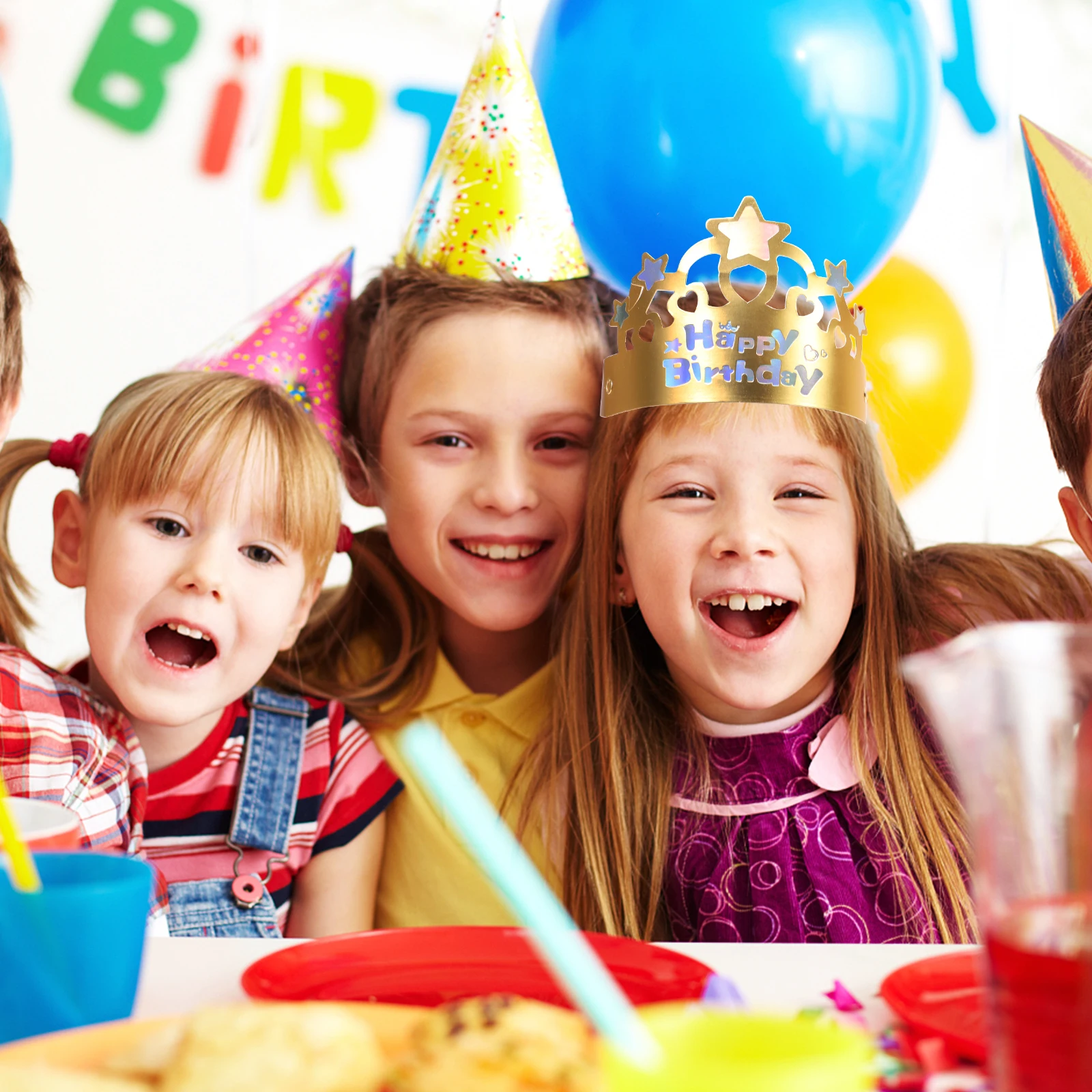 50pcs Golden Birthday Hats Foldable Paper Crowns for Kids Adults OPP Bags Toddler Crown Celebration Supplies Party
50pcs Golden Birthday Hats Foldable Paper Crowns for Kids Adults OPP Bags Toddler Crown Celebration Supplies Party