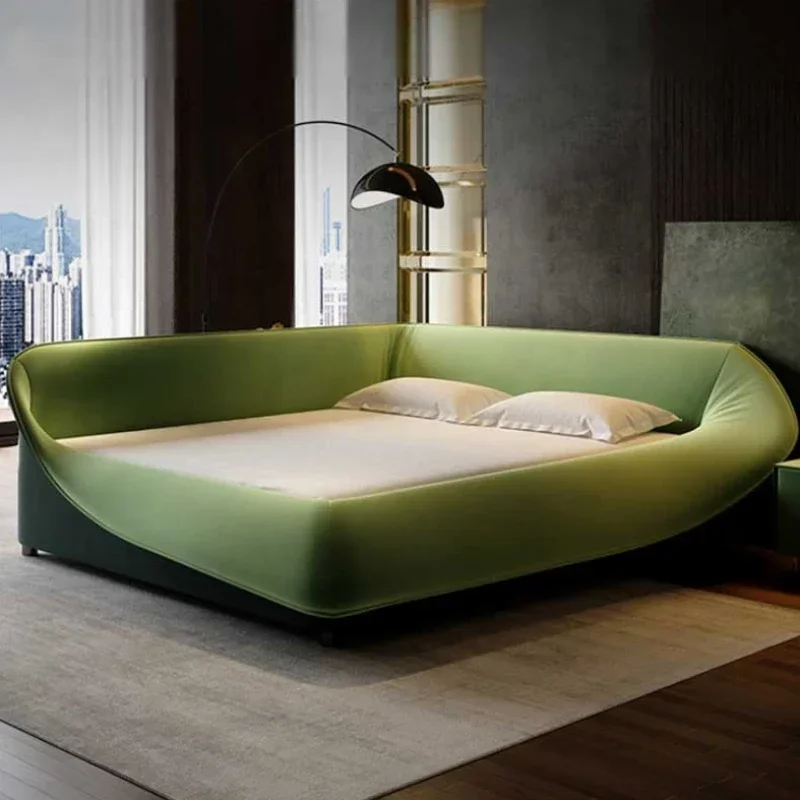 High End Aesthetic Bed Design Glamorous Shelves Headboard King Size Bed Frame Storage Modern Cama Box Casal Home Furniture
High End Aesthetic Bed Design Glamorous Shelves Headboard King Size Bed Frame Storage Modern Cama Box Casal Home Furniture