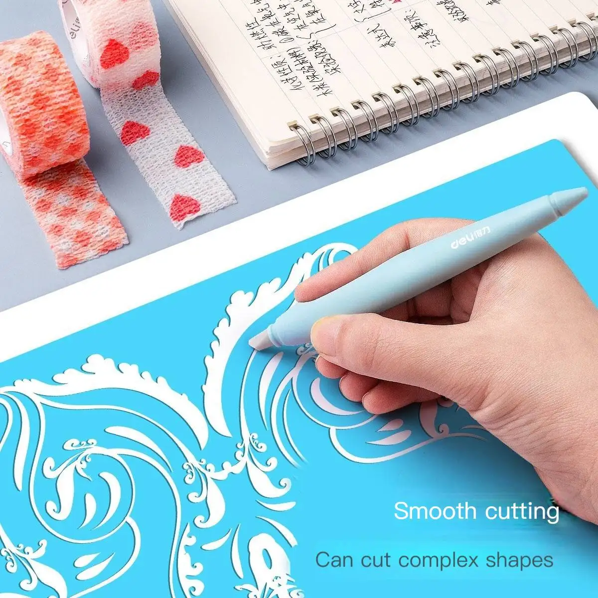 Ceramic Utility Pen Knife, Retractable Precision Micro Carving Cutter for Paper Cutting, Art Craft DIY and Daily Stationery Use
Ceramic Utility Pen Knife, Retractable Precision Micro Carving Cutter for Paper Cutting, Art Craft DIY and Daily Stationery Use