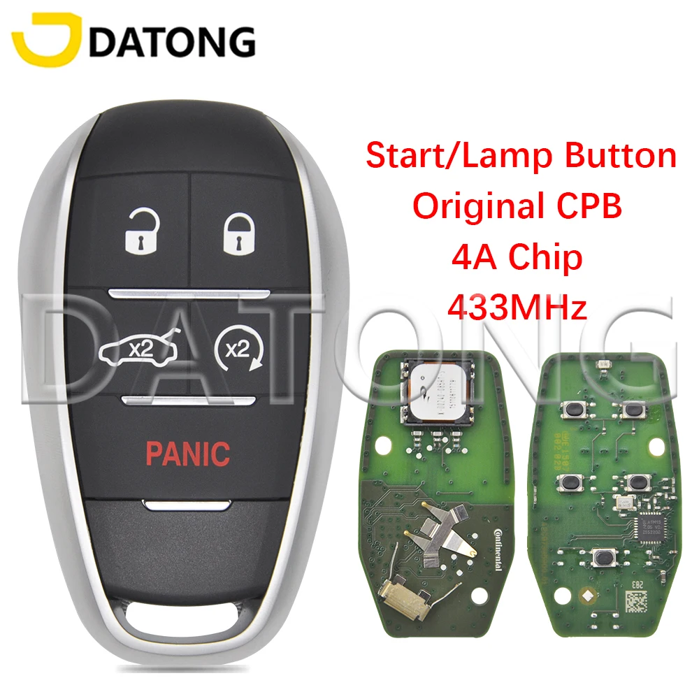 Datong World 433ASK 4A Chip KR5ALFA434 Original PCB Smart Card Car Remote Key For Alfa Romeo Giulia Stelvio 2017 2018 2019 2020
Datong World 433ASK 4A Chip KR5ALFA434 Original PCB Smart Card Car Remote Key For Alfa Romeo Giulia Stelvio 2017 2018 2019 2020