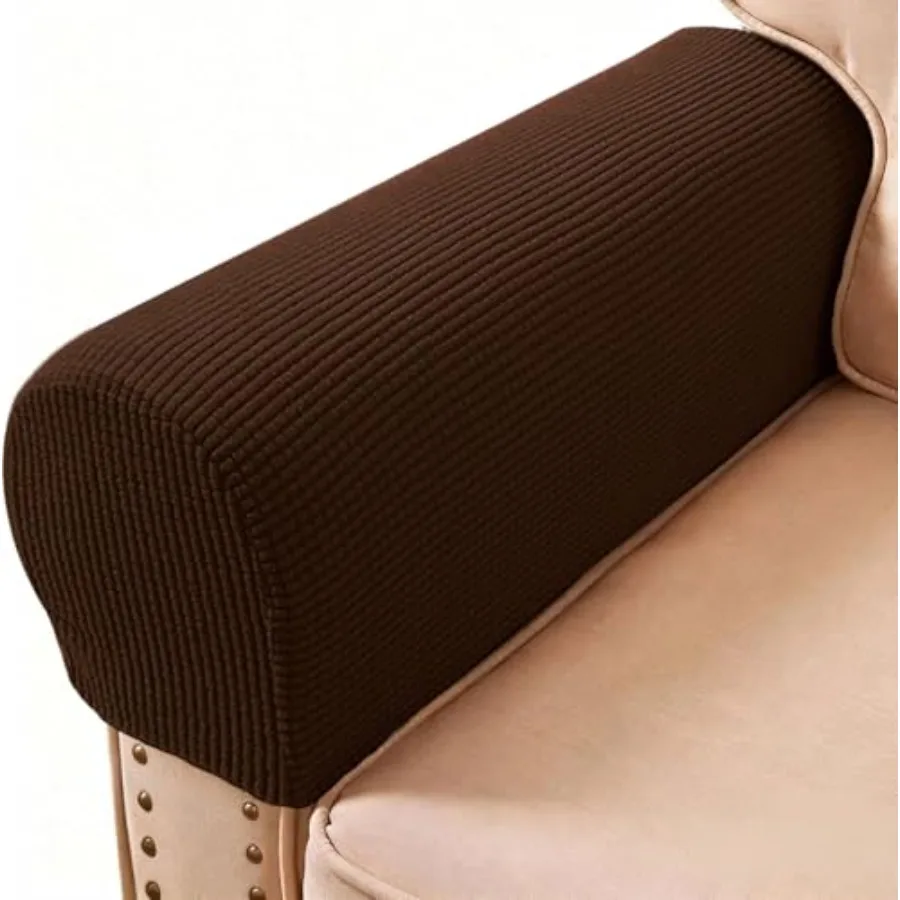 Sofa Couch Arm Chair Covers, Armrest Armchair Covers Stretch Recliner Slipcovers, Set of 2 Chocolate
Sofa Couch Arm Chair Covers, Armrest Armchair Covers Stretch Recliner Slipcovers, Set of 2 Chocolate