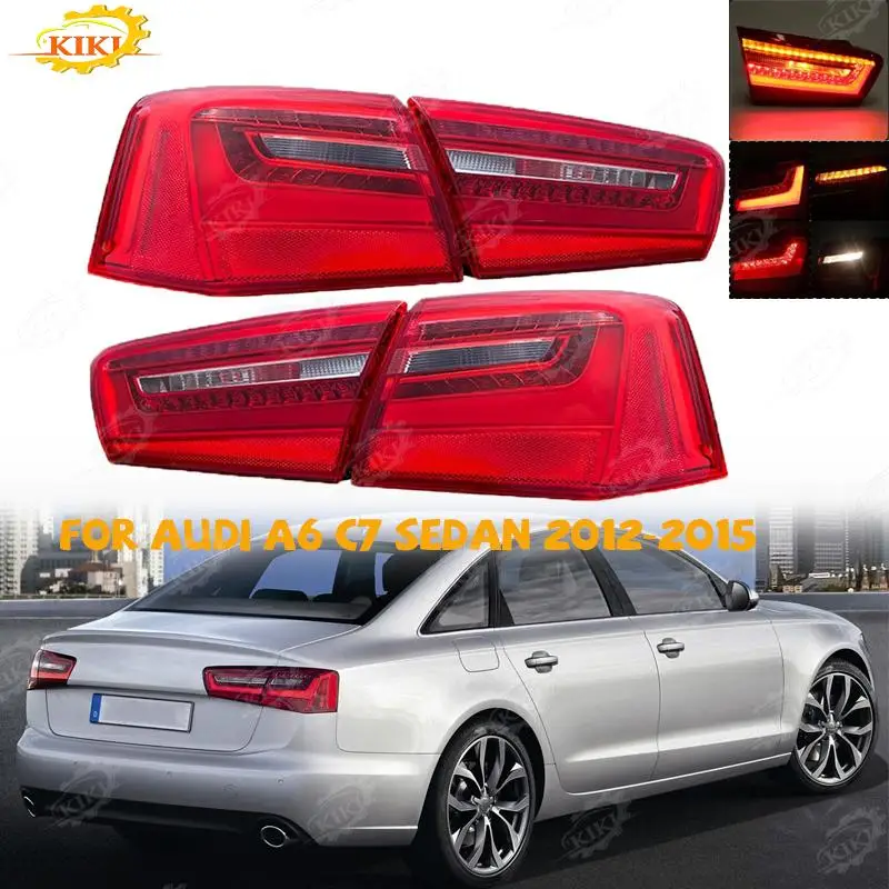 Светодиодный задний фонарь автомобиля, стоп-сигнал для Audi A6 C7 Sedan 2012-2015, фонарь заднего хода, сигнальный фонарь, указатель поворота
Светодиодный задний фонарь автомобиля, стоп-сигнал для Audi A6 C7 Sedan 2012-2015, фонарь заднего хода, сигнальный фонарь, указатель поворота