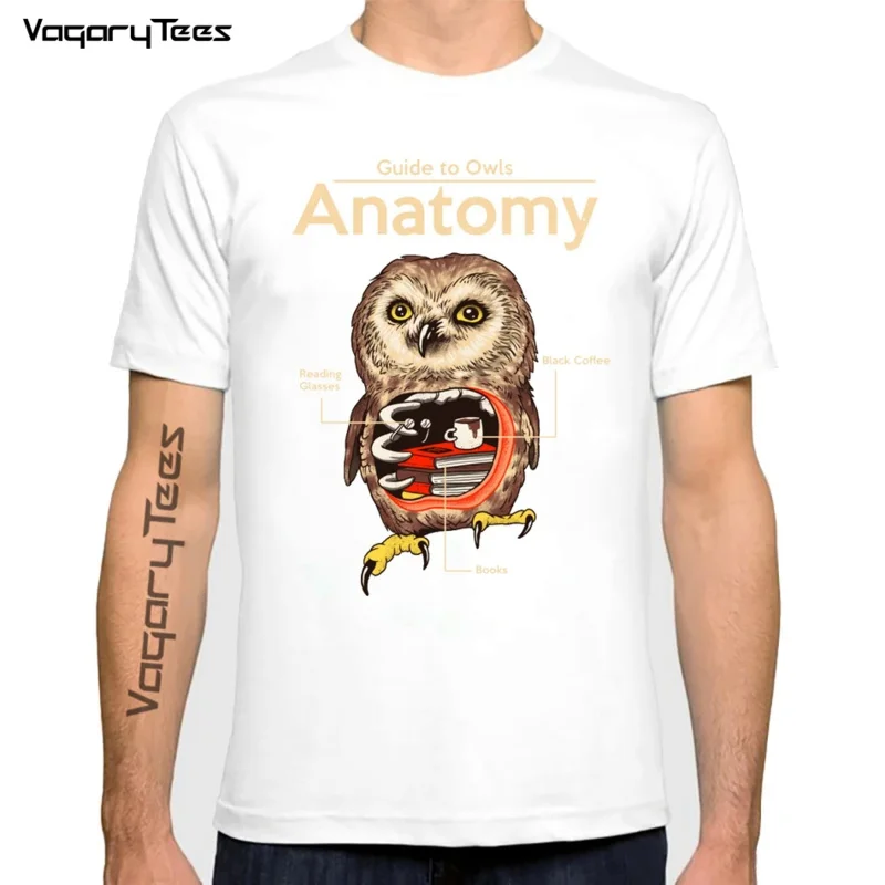 Men's T-shirt high quality O neck top quality casual short sleeve o-neck anatomy of owl printed men T shirt for men
Men's T-shirt high quality O neck top quality casual short sleeve o-neck anatomy of owl printed men T shirt for men