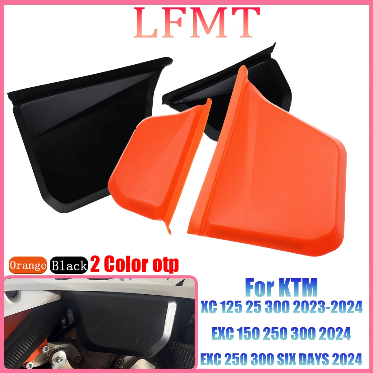 The left and right tank cap protection protectors are KTM 2024 EXC 150 EXC 250 EXC 300 2024 XC 125 2023 XC 250 XC 300 2023-2024
The left and right tank cap protection protectors are KTM 2024 EXC 150 EXC 250 EXC 300 2024 XC 125 2023 XC 250 XC 300 2023-2024