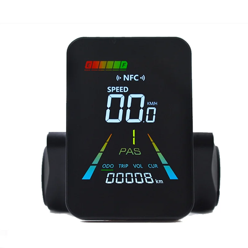 E-Bike Color LCD Display Electric Scooter NFC Speedometer 24V/36V/48V/60V UART+ 36V/48V 350W Controller SM5+ 2PIN
E-Bike Color LCD Display Electric Scooter NFC Speedometer 24V/36V/48V/60V UART+ 36V/48V 350W Controller SM5+ 2PIN