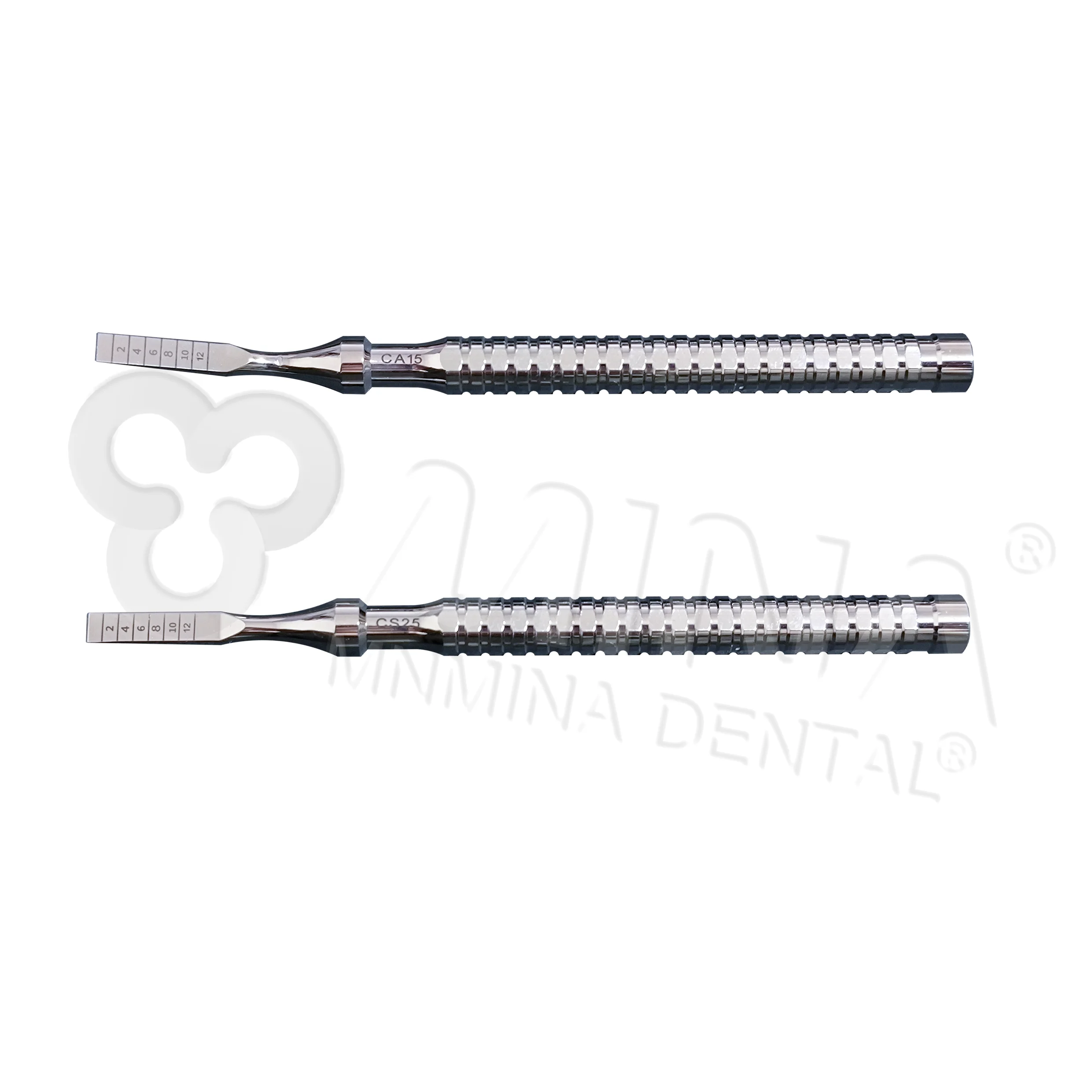 MINA Dental Surgical Instrument Easy-to-Observe Straight and Curved Bone Chisel for Accurate Splitting Depth
MINA Dental Surgical Instrument Easy-to-Observe Straight and Curved Bone Chisel for Accurate Splitting Depth