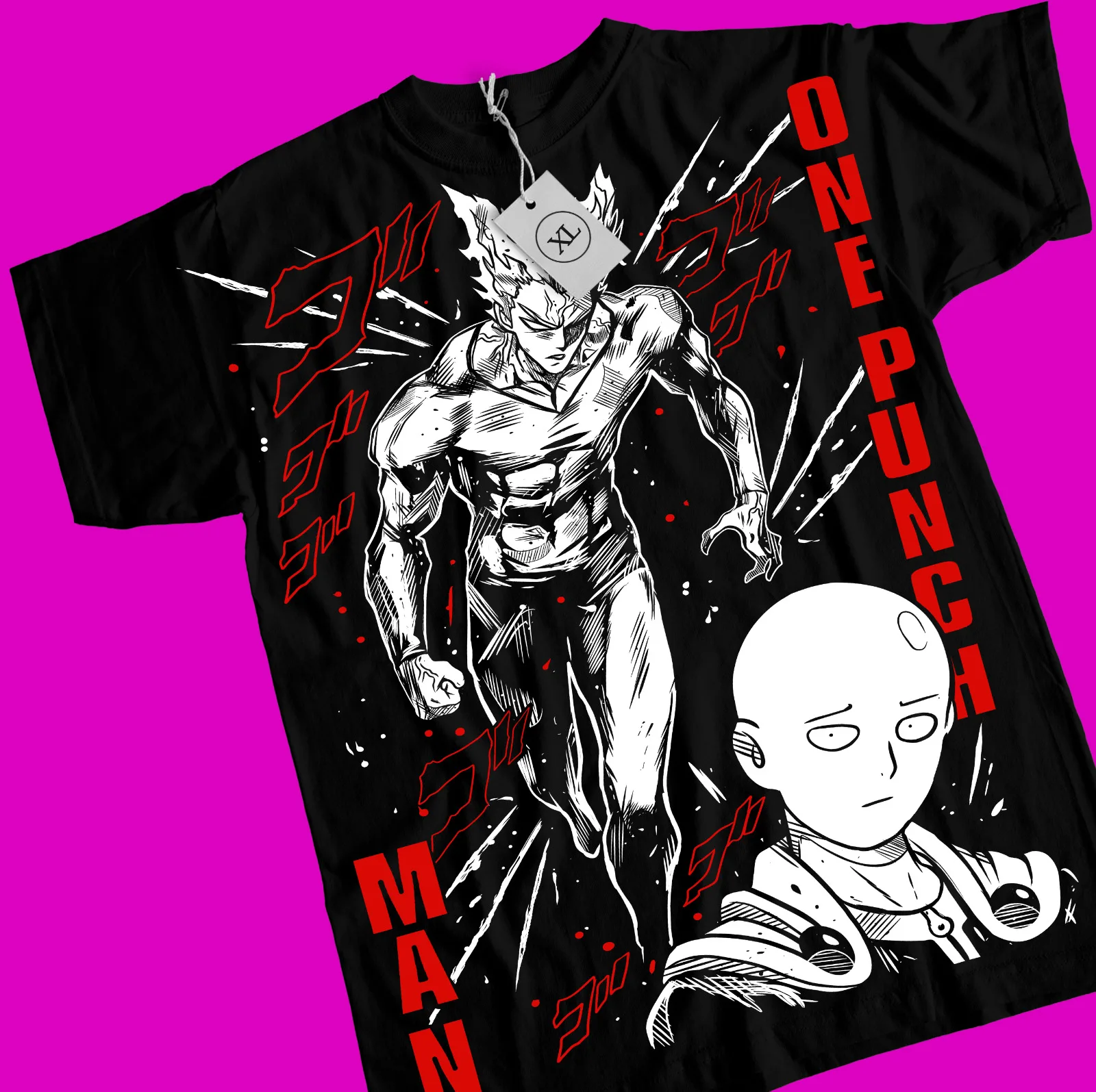 SAITAMA One Punch Man T-Shirt Anime Manga Gifts Black Short Sleeve All Size 
SAITAMA One Punch Man T-Shirt Anime Manga Gifts Black Short Sleeve All Size