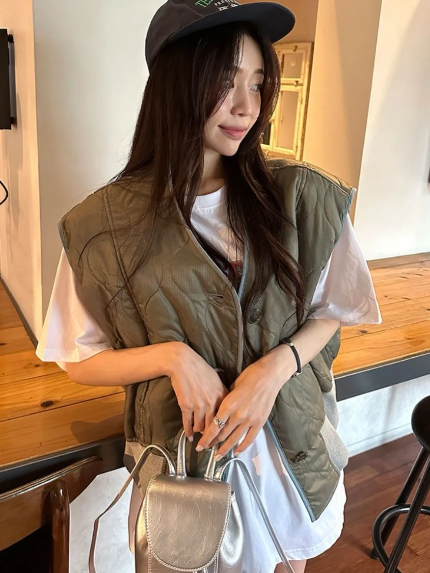 Faionable Svel Loose Cotton Vest Women's 2025 New Autumn Versatile High-End Feeling Top Chic Sle Casual Wear
Faionable Svel Loose Cotton Vest Women's 2025 New Autumn Versatile High-End Feeling Top Chic Sle Casual Wear