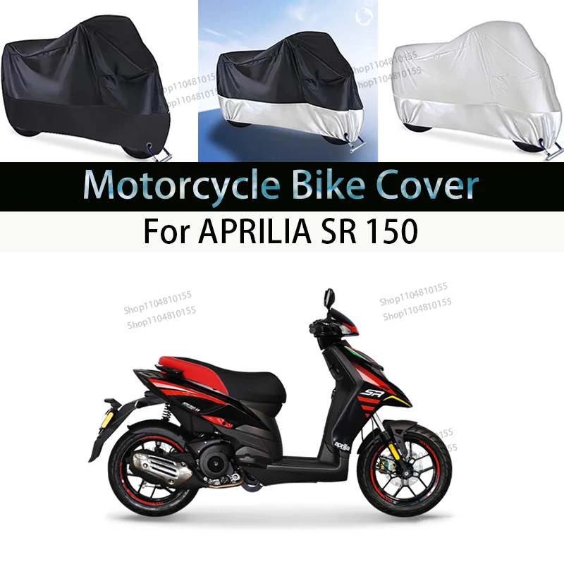 For APRILIA SR 150 Motorcycle Cover Moto Rain Cover Waterproof Dustproof UV Cover Coat Indoor Outdoor Motorbike Scooter Cover
For APRILIA SR 150 Motorcycle Cover Moto Rain Cover Waterproof Dustproof UV Cover Coat Indoor Outdoor Motorbike Scooter Cover