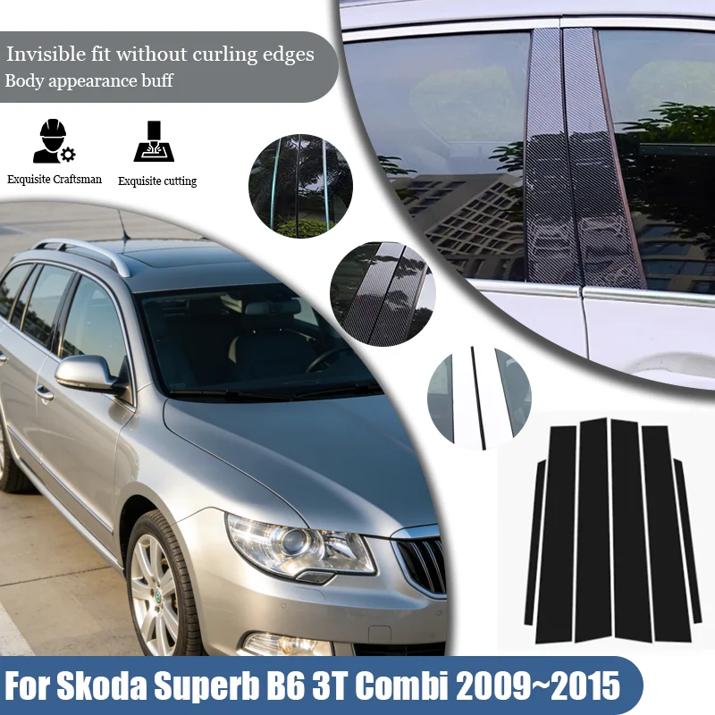 For Skoda Superb B6 3T Combi 2009~2015 2010 Chrome Car Door Window Middle Trim Cover B C Pillar Center Column Sticker Accessorie
For Skoda Superb B6 3T Combi 2009~2015 2010 Chrome Car Door Window Middle Trim Cover B C Pillar Center Column Sticker Accessorie