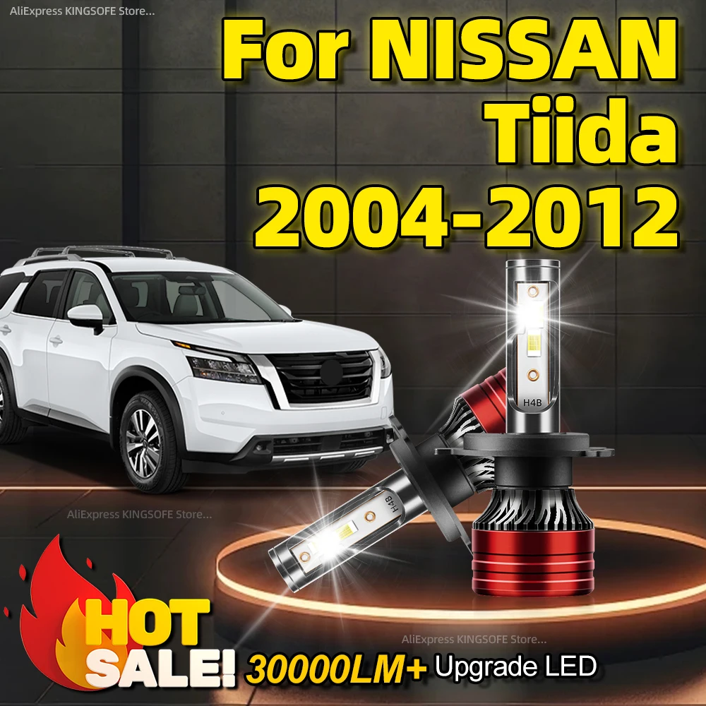 High Brightness 30000LM H4 Headlight 6000K Led Car Bulbs CSP Chip For NISSAN Tiida 2004 2005 2006 2007 2008 2009 2010 2011 2012
High Brightness 30000LM H4 Headlight 6000K Led Car Bulbs CSP Chip For NISSAN Tiida 2004 2005 2006 2007 2008 2009 2010 2011 2012