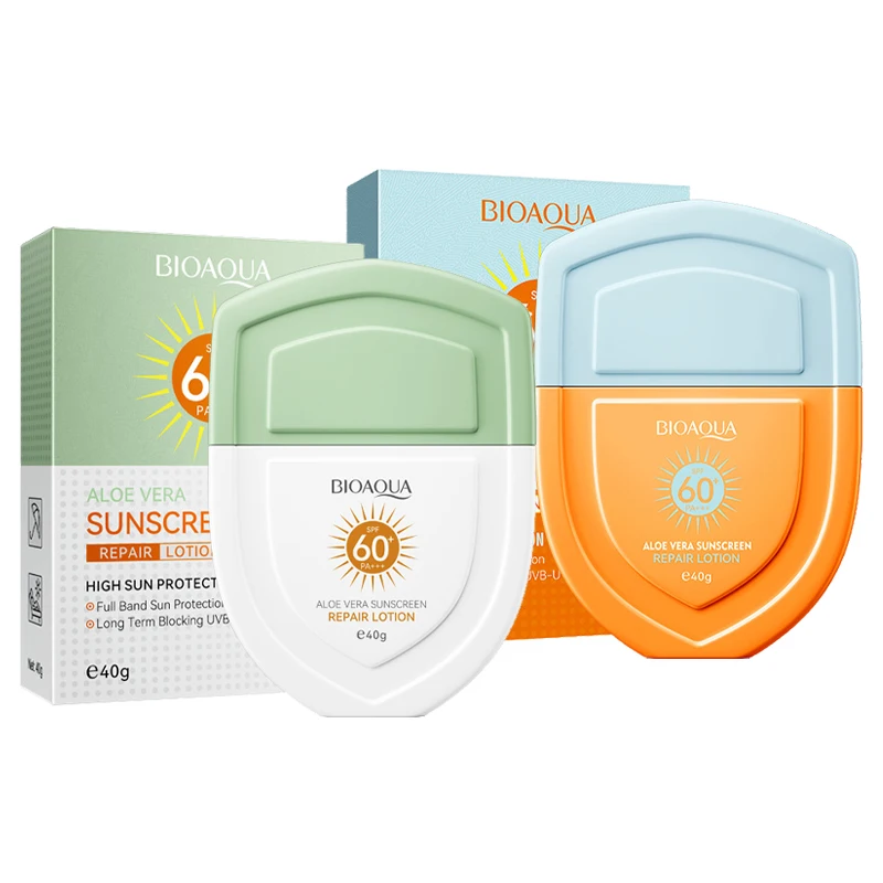 BIOAQUA Aloe Vera Spf 60+ Sunscreen for Face Body Refreshing Anti UV Non Greasy Sunblock Solar Blocker Protector Solar Skin Care
BIOAQUA Aloe Vera Spf 60+ Sunscreen for Face Body Refreshing Anti UV Non Greasy Sunblock Solar Blocker Protector Solar Skin Care