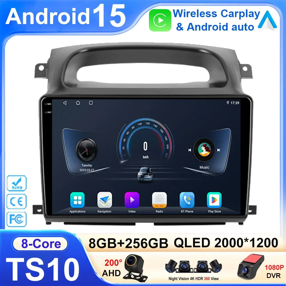 Android 15 For Foton View 2009 - 2012 Video Carplay Navigation Touch Screen Stereo Radio Auto Multimedia Head Unit Player Dash
Android 15 For Foton View 2009 - 2012 Video Carplay Navigation Touch Screen Stereo Radio Auto Multimedia Head Unit Player Dash