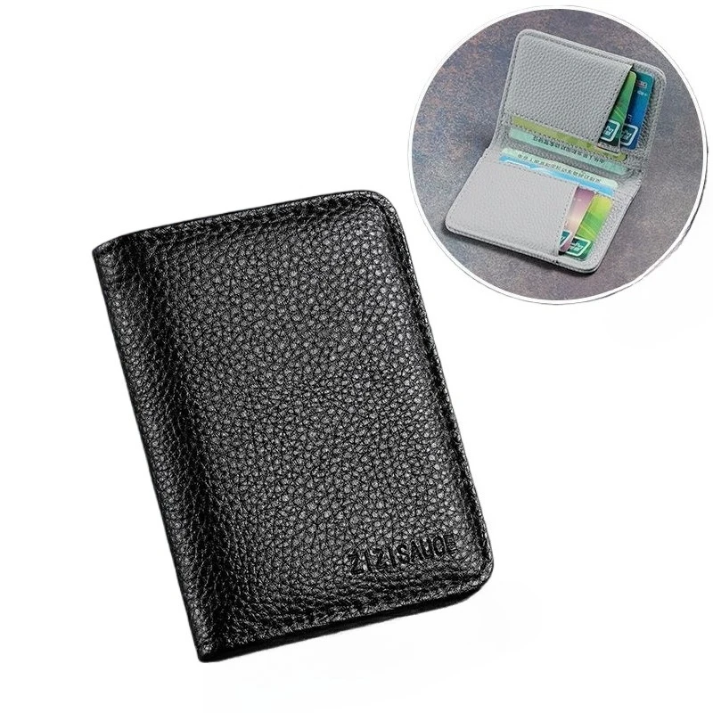 RFID Blocking PU Leather Card Holder, Ultra Slim Multi-Card Slot Case Premium Solid Color Business Travel Organizer Gift
RFID Blocking PU Leather Card Holder, Ultra Slim Multi-Card Slot Case Premium Solid Color Business Travel Organizer Gift