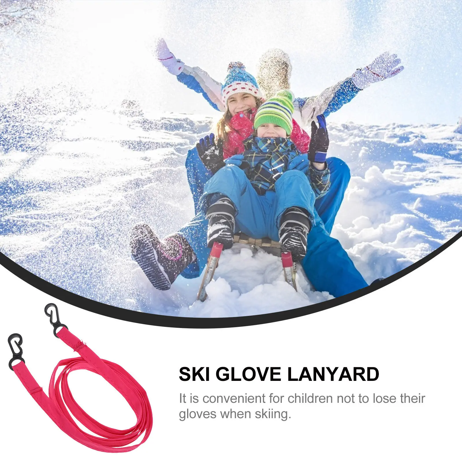 Winter Skiing Glove Rope for Kids Nonslip Anti-Lost Mittens Rope Nylon Skiing Accessory Glove Holder Clip Safety Strap
Winter Skiing Glove Rope for Kids Nonslip Anti-Lost Mittens Rope Nylon Skiing Accessory Glove Holder Clip Safety Strap