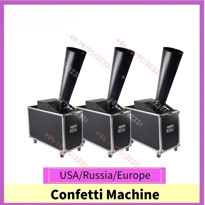 1-5pcs CO2 Confetti Blaster Machine Whirlwind Rainbow Paper Confetti Cannon with Flight Case Stage Effect for Wedding Disco DJ
1-5pcs CO2 Confetti Blaster Machine Whirlwind Rainbow Paper Confetti Cannon with Flight Case Stage Effect for Wedding Disco DJ