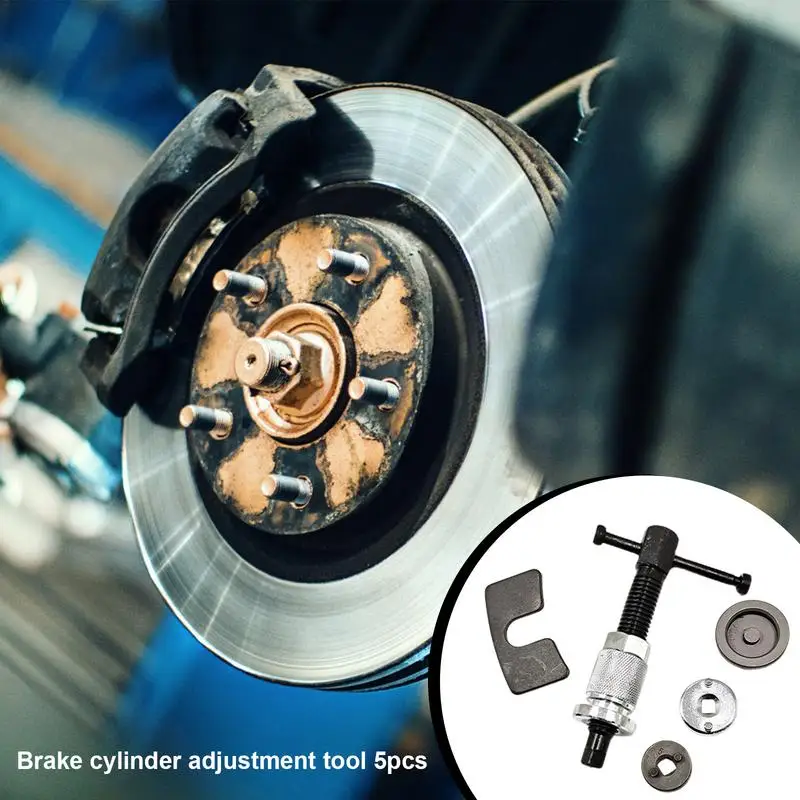 Brake Pad Spreader 5pcs Piston Brake Caliper Compression Tool Heavy Duty Steel Rust Resistant Easy Apply Disc Brake Pad Spreader
Brake Pad Spreader 5pcs Piston Brake Caliper Compression Tool Heavy Duty Steel Rust Resistant Easy Apply Disc Brake Pad Spreader