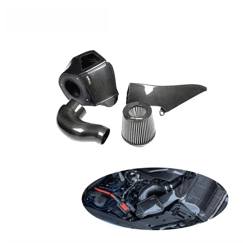 Dry Carbon Fiber 3K Twill Carbon Weave High Performance Cold Air Intake System Kits Intake Pipe Intake Filter for A6 A7 C8
Dry Carbon Fiber 3K Twill Carbon Weave High Performance Cold Air Intake System Kits Intake Pipe Intake Filter for A6 A7 C8
