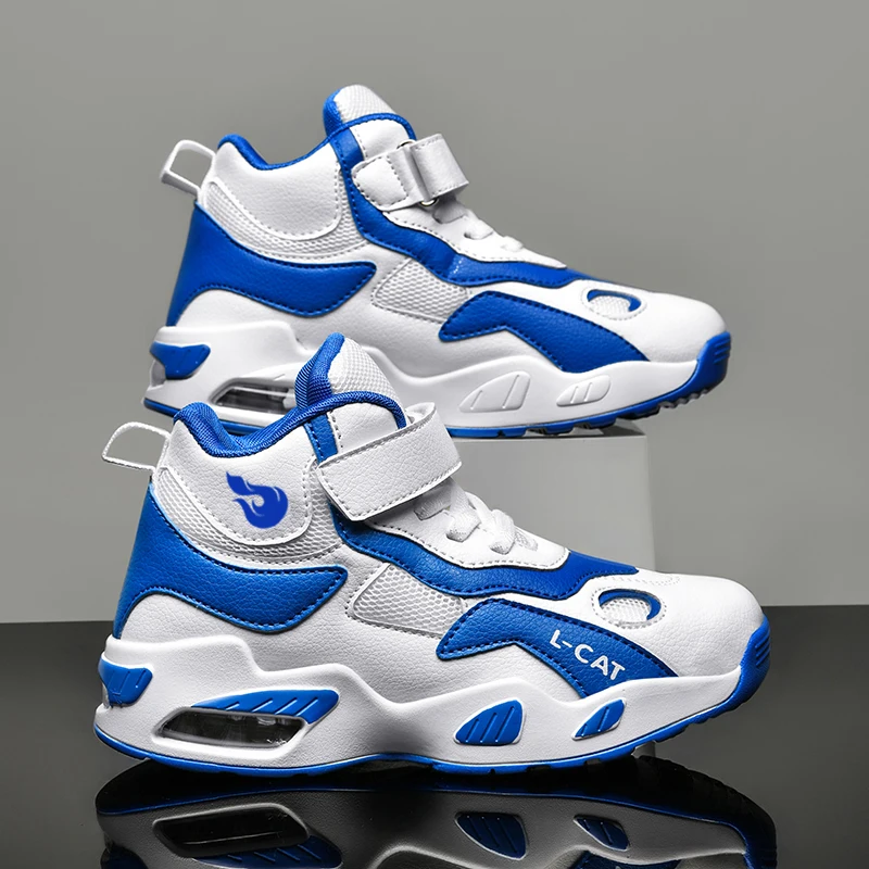 Детские высокие баскетбольные кроссовки, противоскользящие баскетбольные армейские ботинки для мальчиков и девочек, уличные мягкие кроссовки, обувь с поддержкой щиколотки
Детские высокие баскетбольные кроссовки, противоскользящие баскетбольные армейские ботинки для мальчиков и девочек, уличные мягкие кроссовки, обувь с поддержкой щиколотки