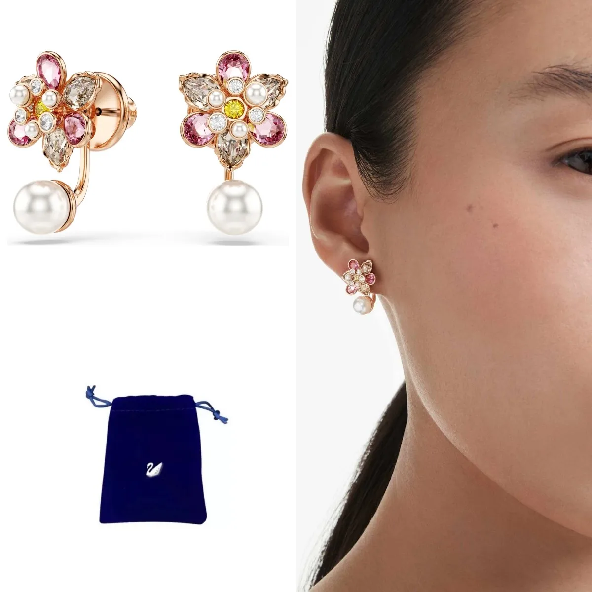 Banquet Formal Crystal Stud Earrings S925 Sterling Silver Wedding Guest Jewelry
Banquet Formal Crystal Stud Earrings S925 Sterling Silver Wedding Guest Jewelry