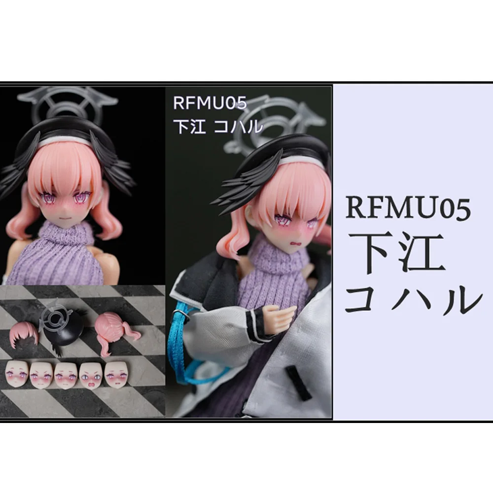 SH 1/12 Machine Girl Hair Style Eye Sticker RFMU05 Blue Archive Shimoe Koharu Resin GK Modification Accessory Model
SH 1/12 Machine Girl Hair Style Eye Sticker RFMU05 Blue Archive Shimoe Koharu Resin GK Modification Accessory Model