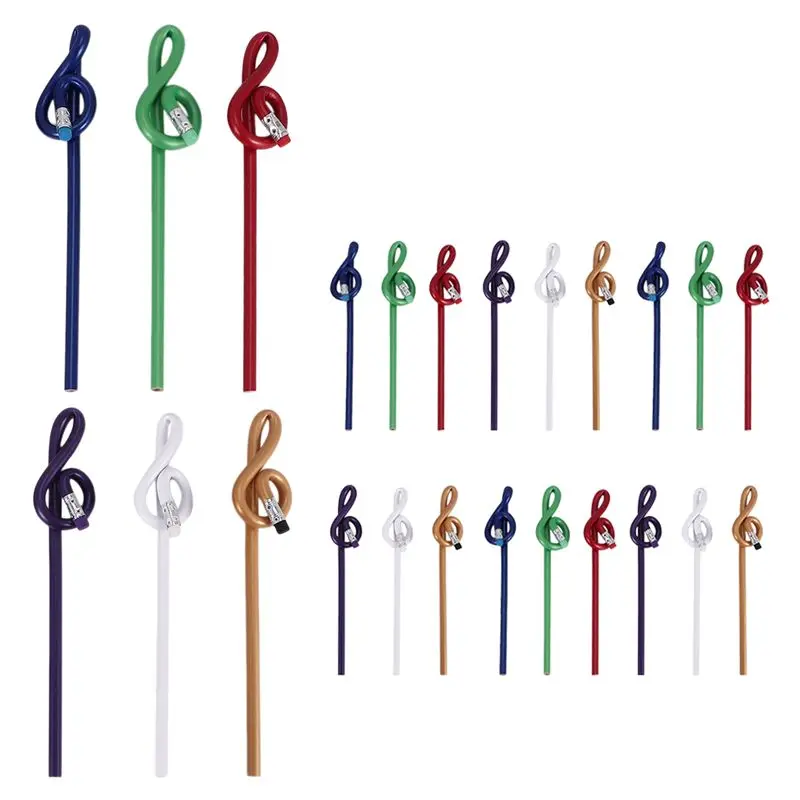 Students Note Pencils Musical Note Pencils With Eraser Colorful Music Pencils Wooden Treble Clef Bent Pencil Highly Recommended
Students Note Pencils Musical Note Pencils With Eraser Colorful Music Pencils Wooden Treble Clef Bent Pencil Highly Recommended