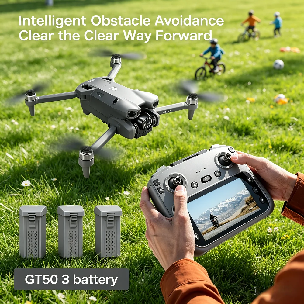 Lenovo GT50 Pro RC Drone 8K HD Dual Cameras WiFi GPS Brushless Motor 5.64 Inch Large Screen Remote Control 20Min Flight Gift Toy
Lenovo GT50 Pro RC Drone 8K HD Dual Cameras WiFi GPS Brushless Motor 5.64 Inch Large Screen Remote Control 20Min Flight Gift Toy