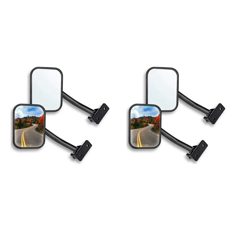 Door Off Mirror For Jeep Wrangler TJ JK 4 Off-Road Morror Rectangular Mirrors Side View Mirror, 4 Pack
Door Off Mirror For Jeep Wrangler TJ JK 4 Off-Road Morror Rectangular Mirrors Side View Mirror, 4 Pack